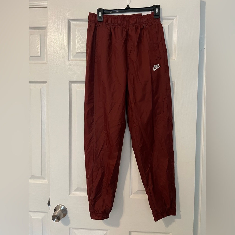 Nike Men’s Burgundy Tracksuit Pant Joggers